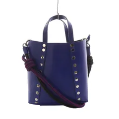ザネラート ZANELLATO ZANELLATO MORETTA S トートバッグ ショルダーバッグ 2way レザー 青 ブルー /AK35のサムネイル