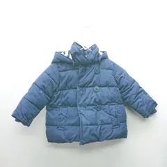 ◇ baby GAP ベイビーギャップ キッズ 長袖 ダウンジャケット サイズ12-18months ネイビー系 男の子 E  【1407020016919】
