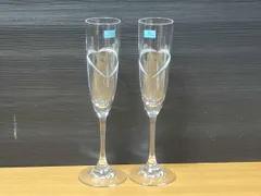 HOYAクリスタル ペア シャンパングラス