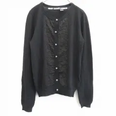 マリークワント MARYQUANT LONDON カーディガン トップス レース 花刺繍 a907134iのサムネイル