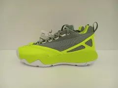 美品 adidas アディダス Dame Certified 2.0 IE9346 スニーカー バスケットボールシューズ タグ付き 24.5 イエロー オリーブ 通年