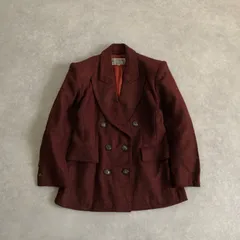 Yves Saint Laurent ヴィンテージ コレクション ヘリンボーン ウール ダブル ジャケット イヴサンローランのサムネイル