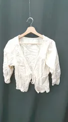 ◇ ⊂ Φ mystic 長袖 カーディガン サイズF アイボリー レディース E  【1411210015989】