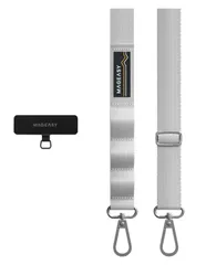 ショルダー ストラップ スマホ 携帯ストラップ 付) 携帯ショルダー ホルダー [ スマートフォン (ストラップ 各種 スマホストラップ 対応 太め ] 斜めがけ/首掛け/肩掛け Strap+ スマホショルダー Card [MagEasy] 20mm