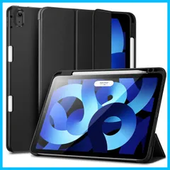 【在庫処分】10.9インチ 2020 Apple ケース Pencil ケース 収納可能 Apple 第4世代 Pencil Air 2 Air ワイヤレス充電対応 三つ折スタンド iPad オートスリープ iPad ウェイク機能 ペンシル収納 ソフトTPUバ