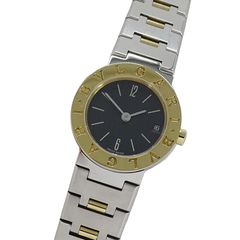 ブルガリ BVLGARI 時計 レディース ブランド ブルガリブルガリ デイト クオーツ QZ ステンレス SS ゴールド YG BB23SGD コンビ 磨き済み 【中古】