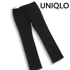 新品 未使用★ UNIQLO ユニクロ 秋冬 ヒートテック★ ストレッチ スキニーフィット スラックス パンツ Sz.70 レディース 黒