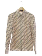 バーバリーロンドン FE036-006 ブラウス 38 ベージュ ノバチェック ITGUMKA1SFOM