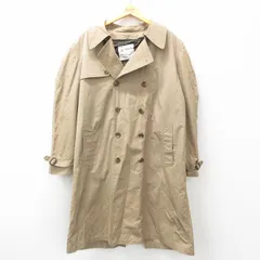 L/古着 ロンドンフォグ 長袖 トレンチ コート メンズ 90s ロング丈 ベージュ カーキ 内側ファー spe 25jan10 中古 アウターのサムネイル