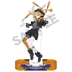 【中古】アクリルスタンド・アクリルパネル 鏡音リン アクリルスタンド ブラックサーカス 「初音ミク POP UP SHOP ～エンジョイ大阪!2024～」