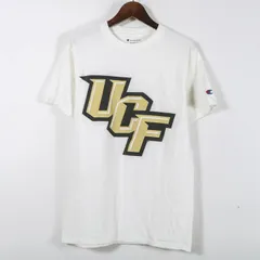 チャンピオン 半袖Ｔシャツ クルーネック オーセンティック UCF アメリカ古着 ヴィンテージ メンズ Mサイズ ホワイト Champion 【中古】