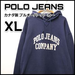 POLO JEANS ポロジーンズ カナダ製 プルオーバーパーカー XL 古着