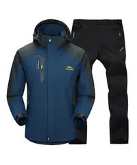 [Four leaf] 上下セット 撥水 レインコート レインウェア カッパ 防水 ウェア バイク 釣り 登山 キャンプ アウトドア サイクリング 防災 フード 耐水圧 13000mm メンズ セットアップ (XL, 紺) [ネイビー] [XL]