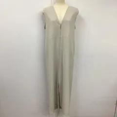 LOWRYS FARM ローリーズファーム ワンピース ロングスカート ノースリーブロングワンピース ジップアップ Vネック