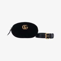 グッチGucciGGマーモントブラックベロア476434H024048886