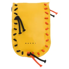 MARNI (マルニ) 20SS ダック地切替 ロープ ショルダー バッグ カーキ/イエロー SBMQ0016Aのサムネイル