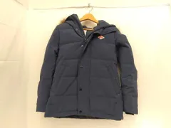 ダントン　JD-8855　ウールモッサ　ダウンパーカー　ネイビー　36 DANTON FAIR 2024AW