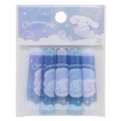 【メール便】シナモロール 鉛筆キャップ 鉛筆カバー 5本セット ふんわりペール 新入学 サンリオ カミオジャパン 新学期準備文具 キャラクター グッズ 
