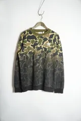 Adidas Originals アディダス 迷彩 グラデーション スウェット トレーナー Men's Camouflage Crew Neck Sweatshirt CE2463 緑 M 1209O★4