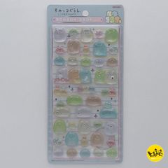 すみっコぐらし ボンボンドロップシール ステッカー BONBON DROP seal すみっこぐらし 【ブルー】 8812586