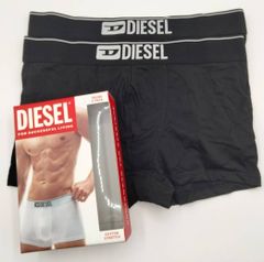 DIESEL(ディーゼル) ローライズボクサーパンツ Black 2枚セット メンズボクサーパンツ 男性下着 E7193
