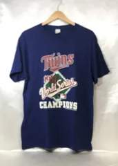 古着 VINTAGE 80s 87年 Champion チャンピオン トリコタグ NFL MINNESOTA TWINS ミネソタツインズ スポーツプリントTシャツ USA製 サイズL
