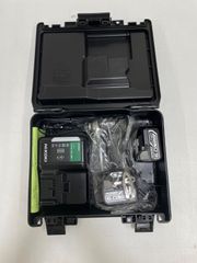 ☆新品未使用品☆開封品　HiKOKI ハイコーキ 14.4V コードレスインパクトドライバー WH14DDL2(2LYPK)(B) 黒 ストロングブラック　バッテリ2個(6.0Ah) 充電器 ケース付