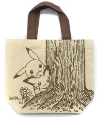 【中古】バッグ ピカチュウ＆ピチュー(サプライズ) セピアグラフィティ トートバッグ 「ポケットモンスター」