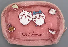 【中古】バッグ ちいかわ＆ハチワレ メッシュポーチ 「ちいかわ なんか小さくてかわいいやつ」