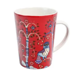 新品 イッタラ iittala マグカップ 300ml タイカ Punainen レッド マルチカラー 1072382 洋食器 北欧 雑貨 キッチン 陶器 食卓