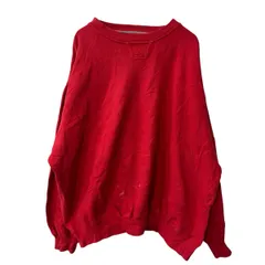 STARTER ロゴスウェット トレーナー 2XL レッド スターター ビッグサイズ プルオーバー トップス シンプル 古着卸 アメリカ仕入 a708-5942