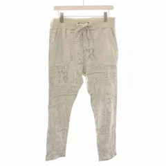 ディーゼル DIESEL スウェットパンツ イージーパンツ 総柄 M ライトグレー グレージュ /YMのサムネイル