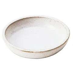 TAMAKI コンバイン プレートSS ホワイト 直径10x高さ1.7cm 家庭用食洗機対応 陶器 モノクロ プレートモノトーン 丸形 皿 T-961070 0