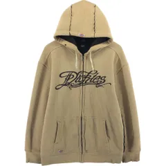 古着 ディッキーズ Dickies スウェットフルジップパーカー メンズL相当/eaa498840