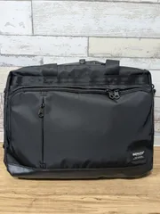 バーマス ビジネスバッグ ビジネストートバッグ メンズ 通勤 大容量 大きめ 自立 撥水 ファスナー付き A4 B4 PC BERMAS 60353 （ブラック）