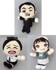 【中古】ぬいぐるみ 全3種セット くっつき ミニぬいぐるみ(EX) 「呼び出し先生タナカ」