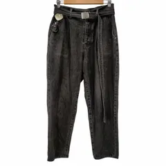 レアdoublet 19ss over dyed silk denim - その他