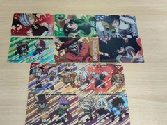 aca198 僕のヒーローアカデミア クリアカード ビジュアルカーﾄﾞ まとめ 飯田天哉 エンデヴァー 荼毘 蛙吹梅雨 轟凍焦 琉球