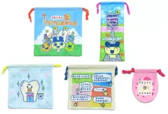 【中古】バッグ 全5種セット プッチーからロイヤルまで!巾着これくしょん 「一番くじ たまごっちのプチプチおみせっち ～祝!開店!くじびきやさんにいらっしゃいませー～」 E賞