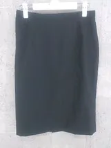 ◇ KEITH キース 膝下丈下 タイト スカート 42 ブラック *  【1002799620208】