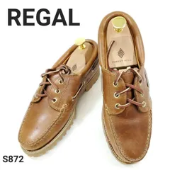 【美品】REGAL COUNTRY デッキシューズ3アイ⭐︎プロのメンテナンス済み 美品】REGAL COUNTRY デッキシューズ3アイ⭐︎プロの