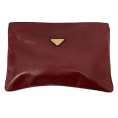 美品 イヴサンローラン セカンドバッグ クラッチ カサンドラ YSL レザー 赤 Yahoo!オークション -「イヴサンローラン セカンドバッグ
