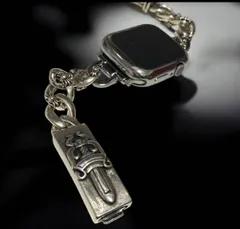 世界限定★調整可　アップルウォッチ用Apple Watchカスタム　カバー　ケース　画面保護 38 40 41 42 44 45 46 49 Ultra　SE　アップルウォッチ　クロス　チェーンバンド　ベルト　　/w1