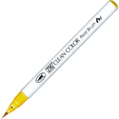【 新品 未開封 】 呉竹 ZIG クリーンカラーリアルブラッシュ イエローオーカー RB6000AT505 未使用 送料無料のサムネイル