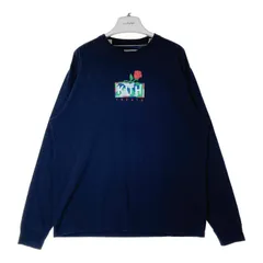 【美品】KITH キス 長袖Ｔシャツ ロンＴ Ｌサイズ KITH(キス) 長袖TシャツKH3385 KH3385 グレー サイズ SIZE XS