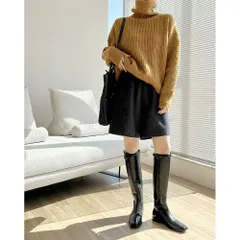 ☆ ブラック ☆ L ☆ ウール風ハーフパンツ 5分丈 ワイドパンツ ハーフパンツ レディース ショートパンツ 半ズボン 短パン イージーパンツ ショーパン ズボン ボトムス 5分丈 ワイド ウエストゴム 膝上 ゆったり おしゃれ かわいい