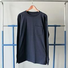 クルーネック ライフウェア ロングスリーブT ユニセックス レディース ブラック ホワイト 黒 白 ネイビー LIFEWEAR LONG SLEEVE TSHIRTS　新品