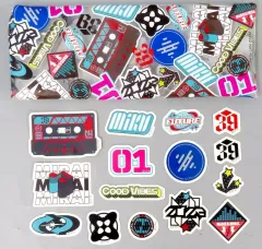 【中古】グッズセット モチーフアイコン マルチケース＆ステッカー15種セット 「初音ミク マジカルミライ2023」