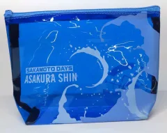【中古】バッグ 朝倉シン クリアポーチ 「セガ ラッキーくじ SAKAMOTO DAYS」 C賞
