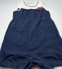 ☆組み合わせで10%off☆【子供服80cm】familiar ベビーロンパース（139）